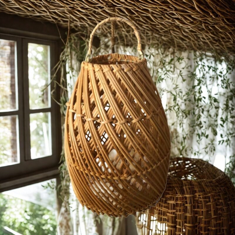 Pantalla de lámpara Ratán - S