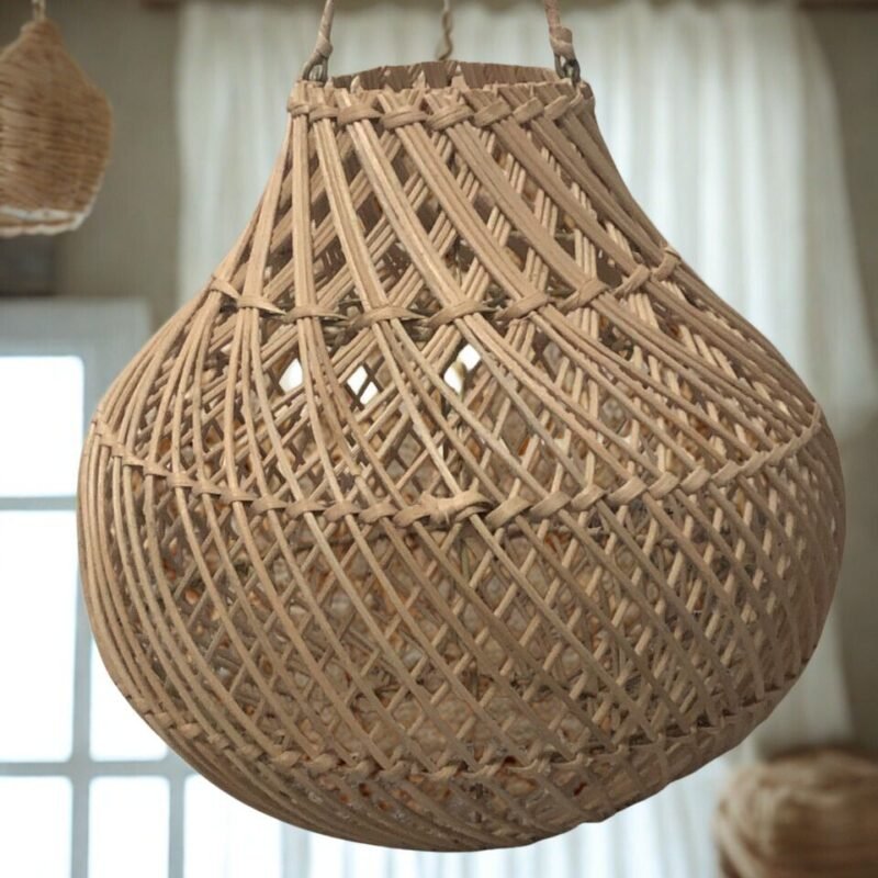 Pantalla de lámpara Ratán - Mandala